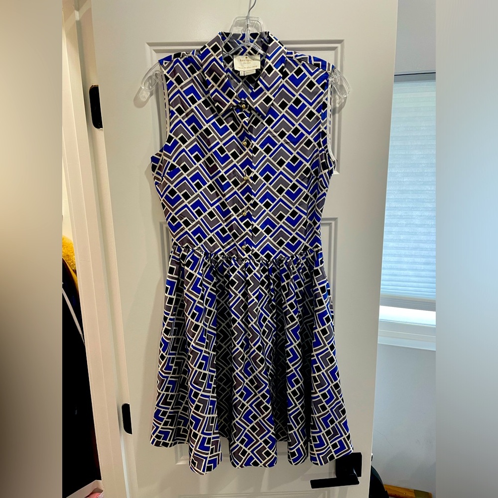 Kate Spade blue block dress